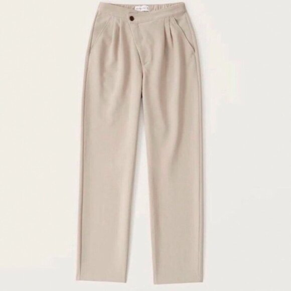 Abercrombie & Fitch Pants - Abercrombie & Fitch Pleated Relaxed Trouser Pants Size S preppy chic preppy 90s